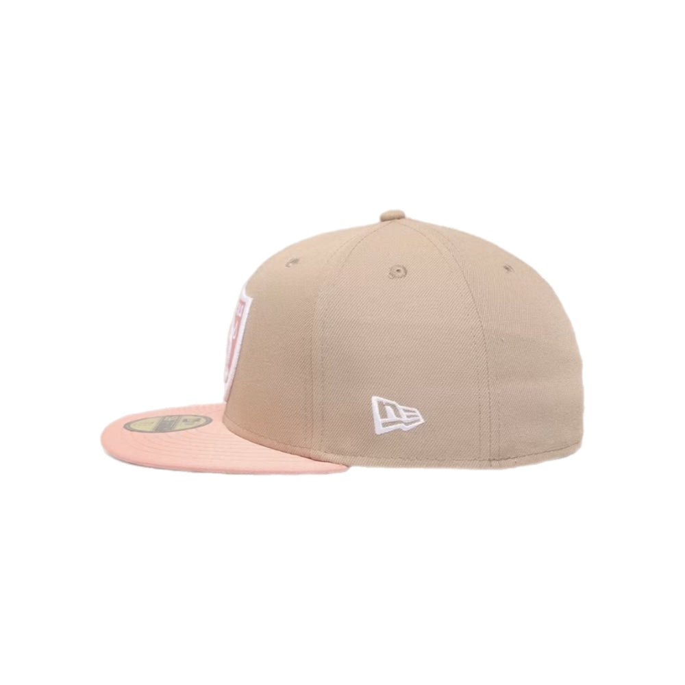 NEW ERA 59FIFTY NFL RAIDERS SUNDAE GORRA CERRADA BEIGE / ROSA