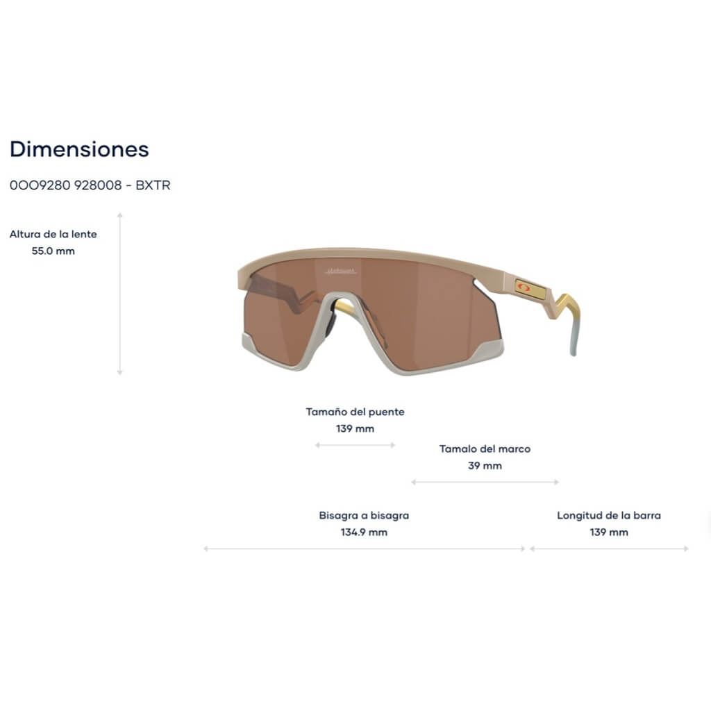 GAFAS OAKLEY BXTR PATRICK MAHOMES CAFE / CAFE