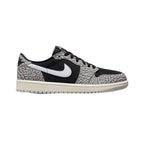 TENIS JORDAN 1 LOW NEGROS BLACK CEMENT