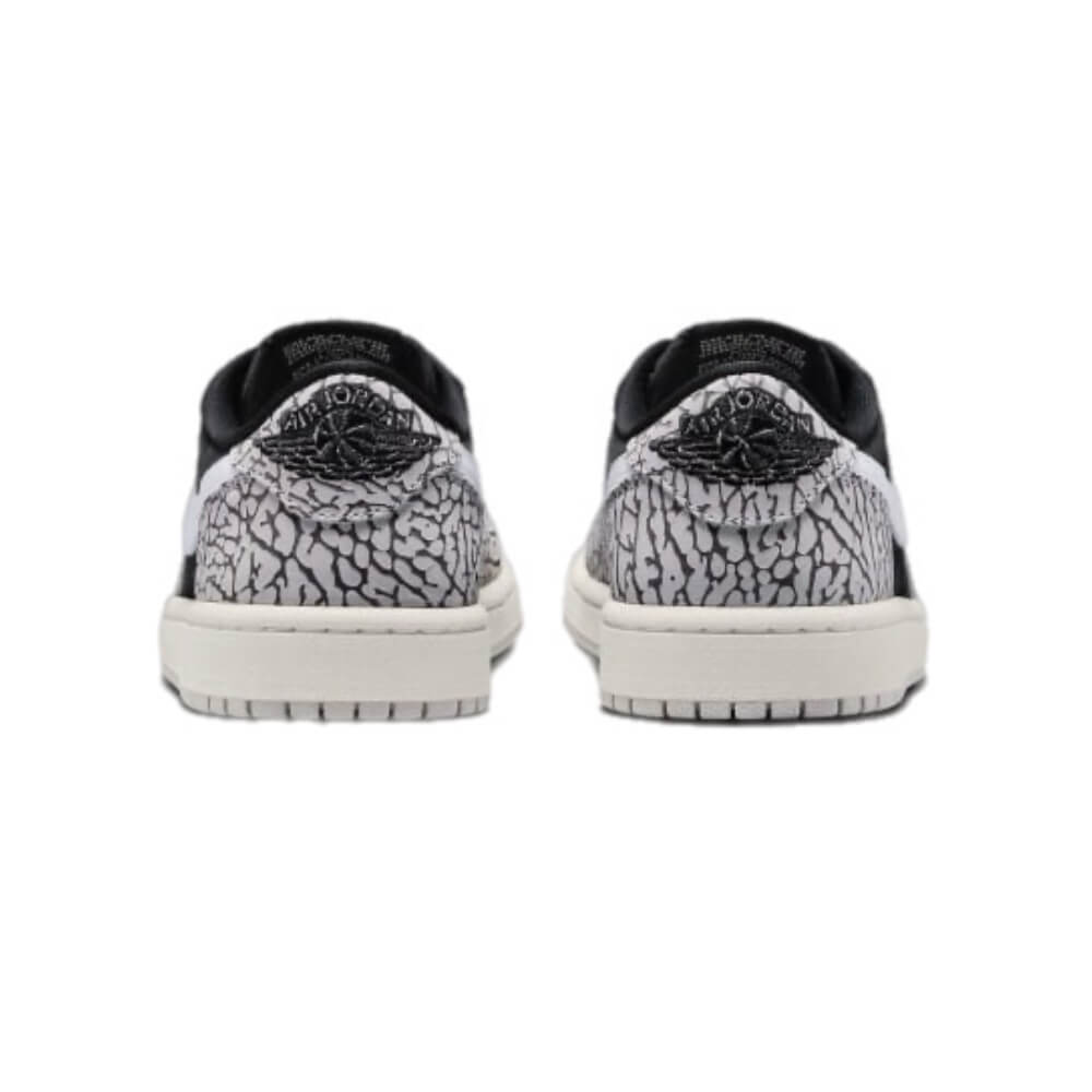 TENIS JORDAN 1 LOW NEGROS BLACK CEMENT