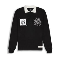 MONOIC PARISIAN DREAMS CAMISA OVERSIZE POLO RUGBY NEGRA