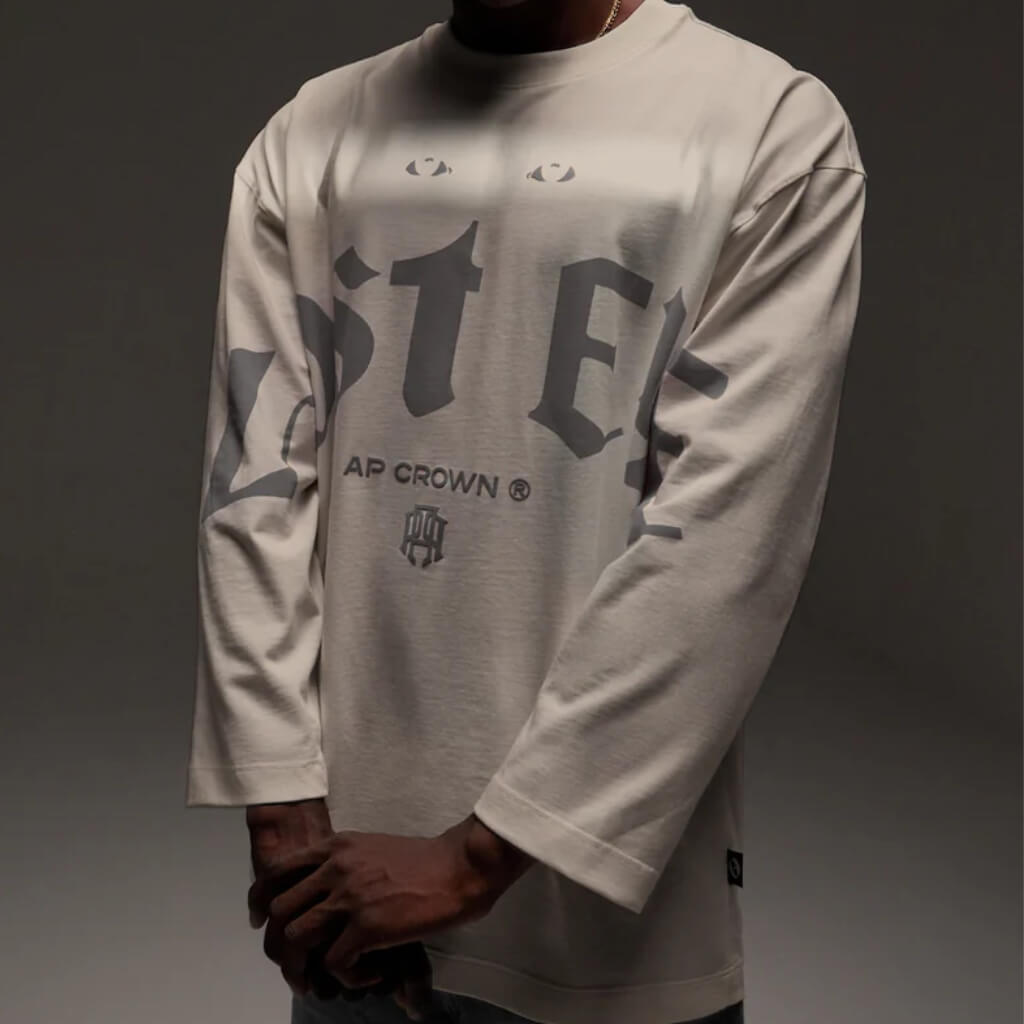 AP CROWN LOST EYE CREWNECK MYST SAND BEIGE