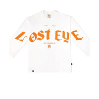 AP CROWN LOST EYE CREWNECK MYST BLANCO Y NARANJA