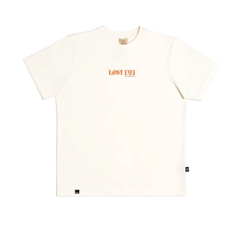 AP CROWN LOST EYE CAMISETA QUESTION ORANGE BEIGE