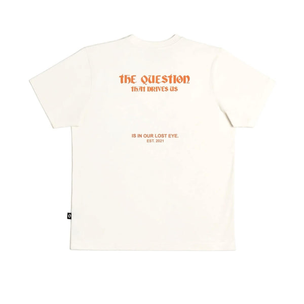 AP CROWN LOST EYE CAMISETA QUESTION ORANGE BEIGE