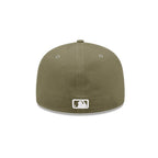 NEW ERA 59FIFTY MLB BASICA LA DODGERS LOGO VERDE GORRA CERRADA VERDE