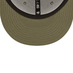 NEW ERA 59FIFTY MLB BASICA LA DODGERS LOGO VERDE GORRA CERRADA VERDE