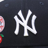 NEW ERA 59FIFTY MLB NY YANKEES CITY CLUSTER NAVY BLUE CLOSED CAP 