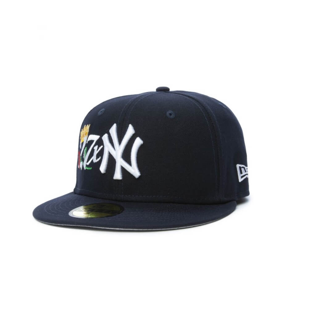 NEW ERA 59FIFTY MLB NY YANKEES CROWN CHAMPS NAVY BLUE CLOSED CAP 
