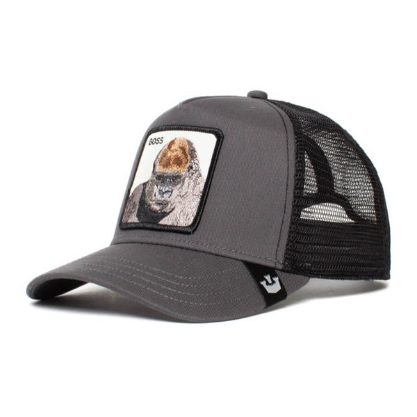 GOORIN BROS EL SIMIO GORRA CAMIONERA BOSS AJUSTABLE GRIS