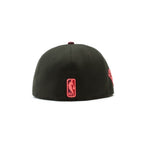 NEW ERA 59FIFTY NBA LA LAKERS 75TH GORRA CERRADA NEGRA / ROJO
