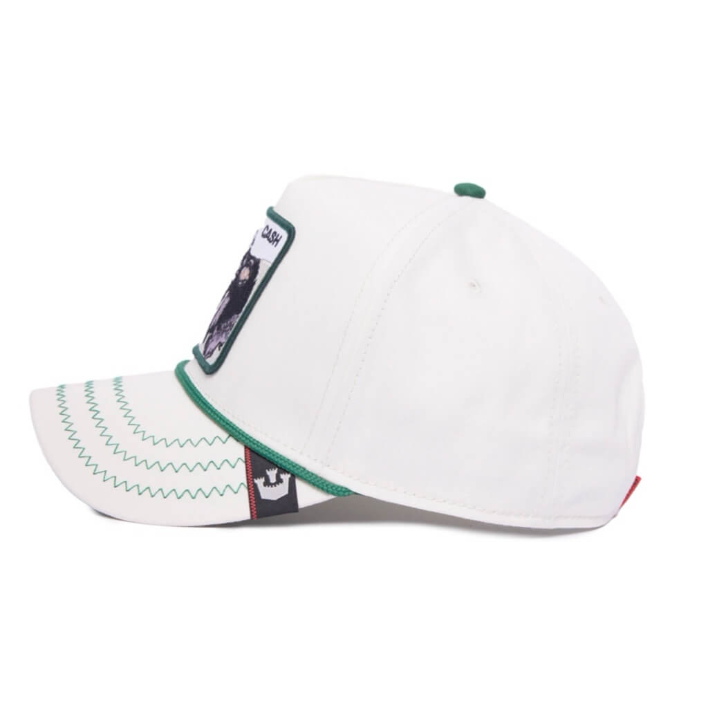 GOORIN BROS LA VACA GORRA CAMIONERA CASH AJUSTABLE BLANCA