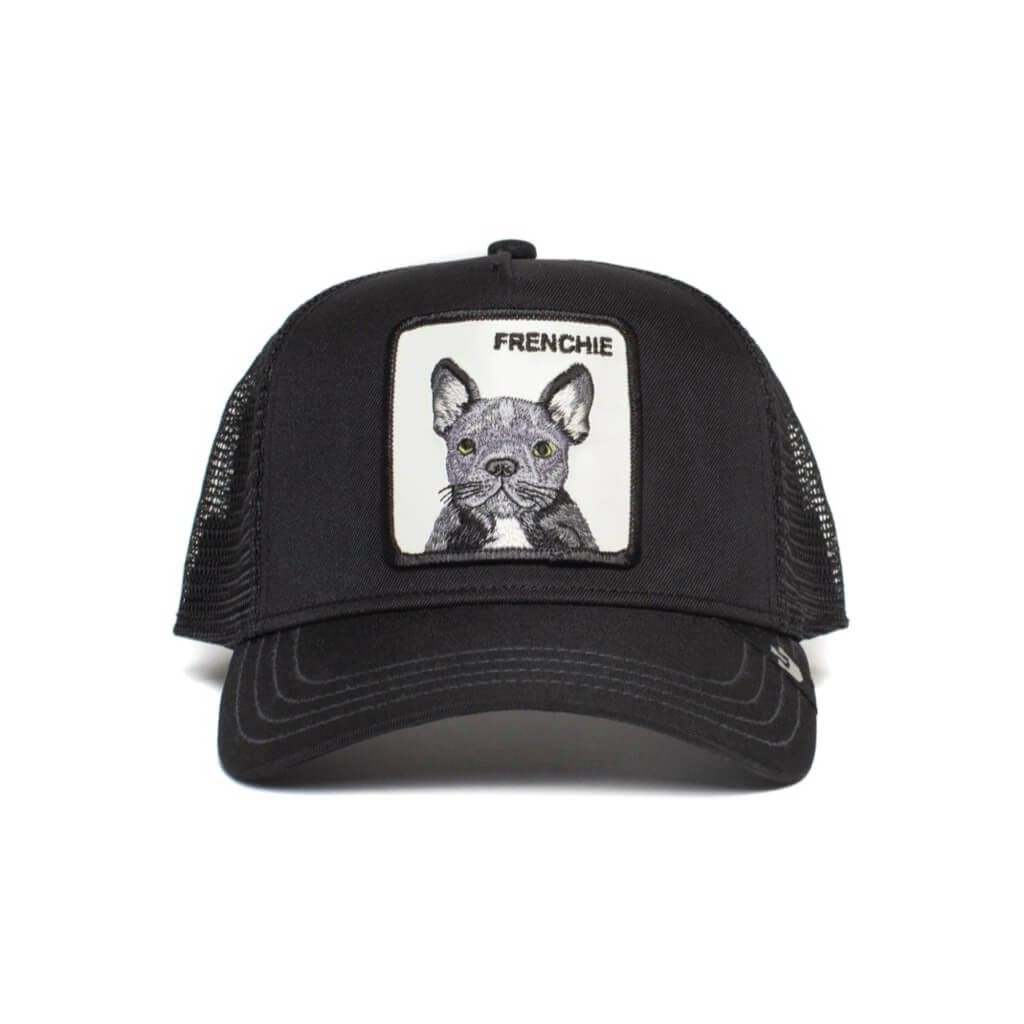 GOORIN BROS EL BULLDOG GORRA CAMIONERA FRENCHIE AJUSTABLE NEGRA