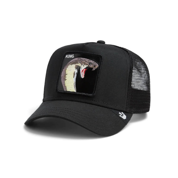 GOORIN BROS LA COBRA GORRA CAMIONERA KING  AJUSTABLE NEGRA