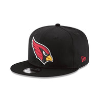 NEW ERA 9FIFTY MLB BASICA ARIZONA CARDINALS GORRA AJUSTABLE NEGRA LOGO ROJO