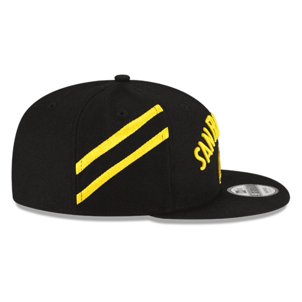 NEW ERA 9FIFTY MLB BASICA SAN FRANCISCO GIANTS GORRA AUTHENTICS AJUSTABLE NEGRA LOGO AMARILLO