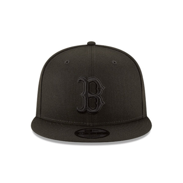 NEW ERA 9FIFTY MLB BASICA BOSTON RED SOX GORRA AJUSTABLE NEGRA LOGO NEGRO