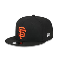 NEW ERA 9FIFTY MLB BASICA SAN FRANCISCO GIANTS GORRA SPRING AJUSTABLE NEGRA LOGO NARANJADO