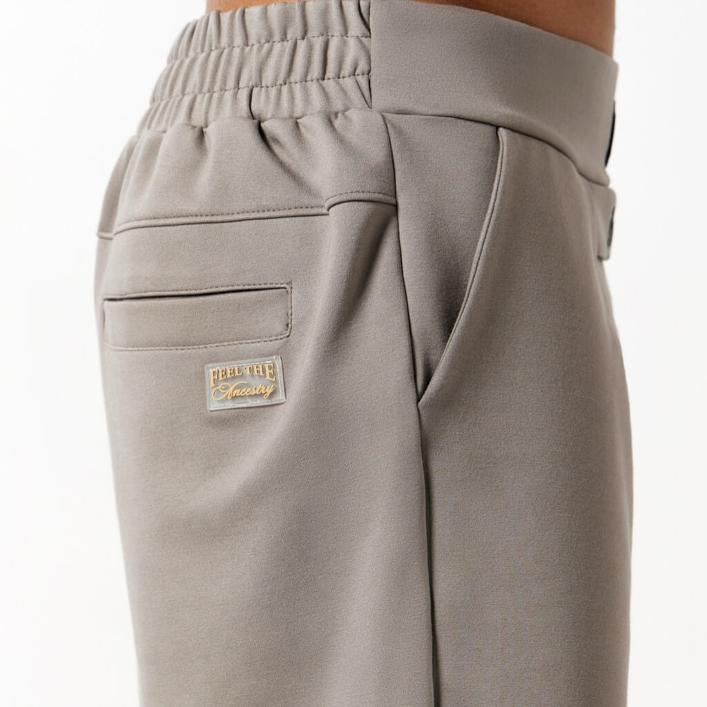AP CROWN ORIGENES TRIBE SHORTS GRIS