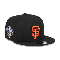 NEW ERA 9FIFTY MLB BASICA SAN FRANCISCO GIANTS GORRA SPRING AJUSTABLE NEGRA LOGO NARANJADO