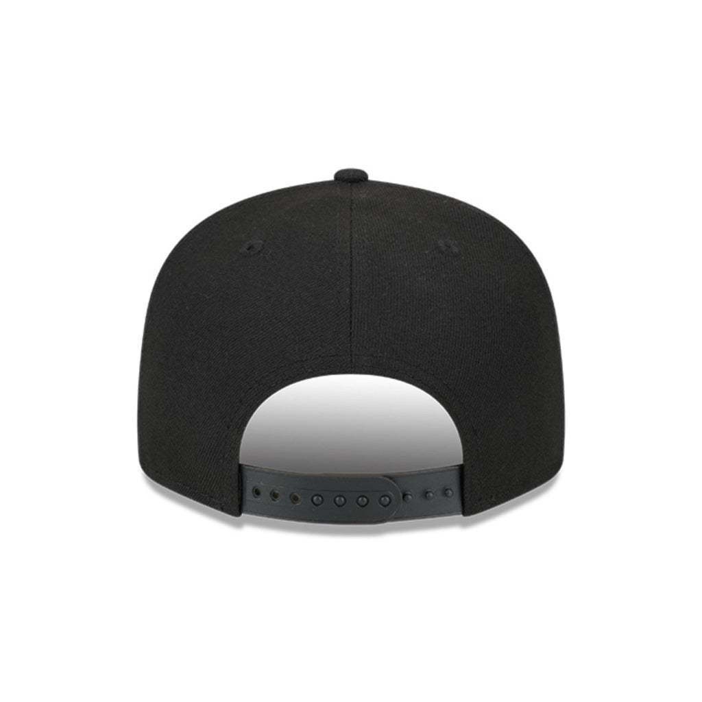 NEW ERA 9FIFTY MLB BASICA SAN FRANCISCO GIANTS GORRA SPRING AJUSTABLE NEGRA LOGO NARANJADO