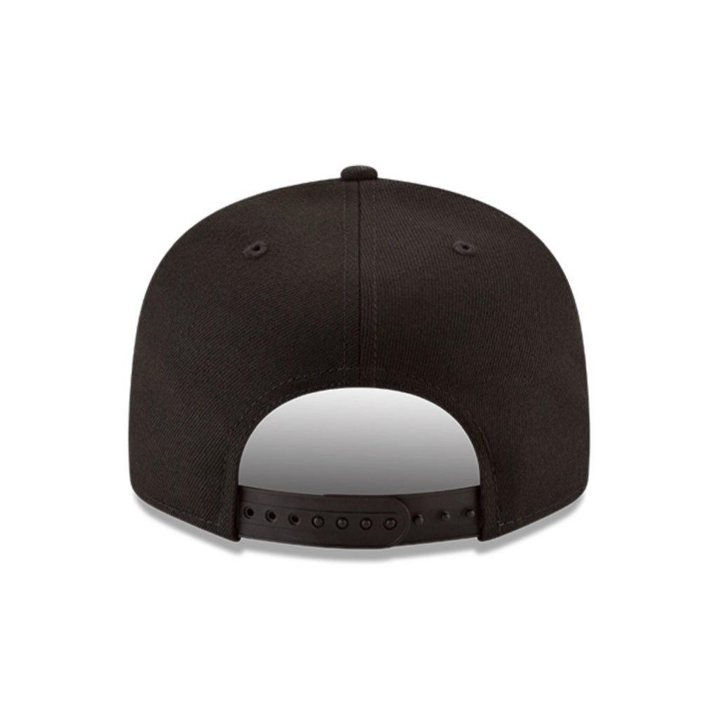 NEW ERA 9FIFTY MLB PITSSBURG PIRATES BASIC COLLECTION GORRA AJUSTABLE NEGRA LOGO AMARILLO