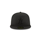 NEW ERA 59FIFTY MLB BASICA NY YANKEES LOGO NEGRO GORRA CERRADA NEGRA