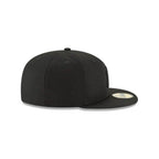 NEW ERA 59FIFTY MLB BASICA LA DODGERS LOGO NEGRO GORRA CERRADA NEGRA