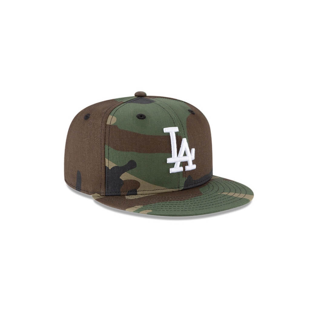 NEW ERA 9FIFTY MLB LA DODGERS GORRA AJUSTABLE VERDE CAMUFLADO