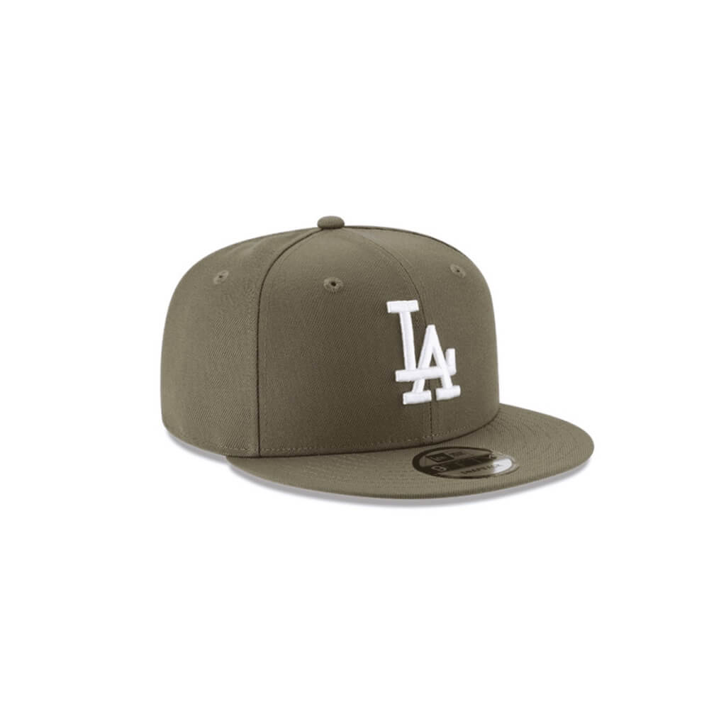 NEW ERA 9FIFTY MLB BASIC THE DODGERS GREEN ADJUSTABLE CAP
