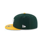 NEW ERA 59FIFTY MLB OAKLAND ATHLETICS CLOSED CAP GREEN / YELLOW 