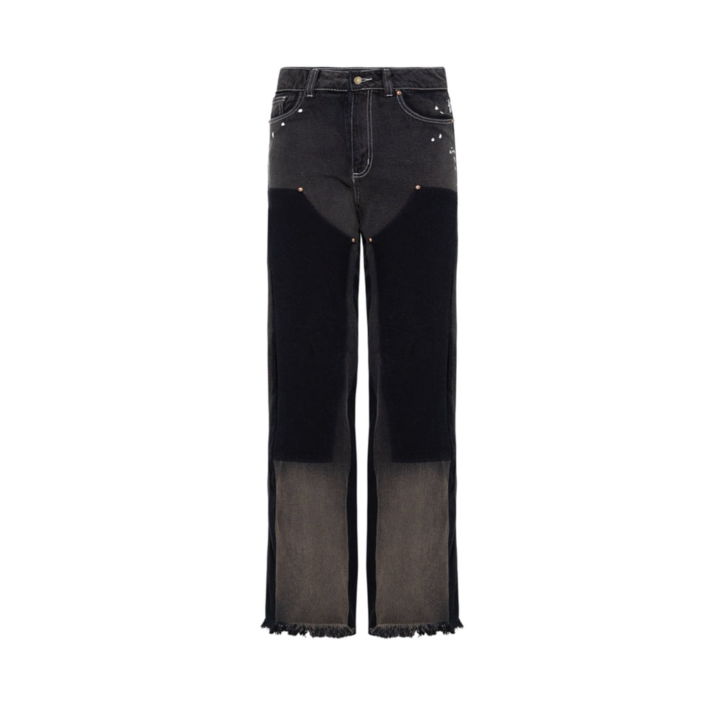 SINNERS LES MACONS FLARED JEANS NEGRO