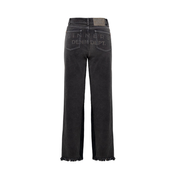 SINNERS LES MACONS FLARED JEANS NEGRO