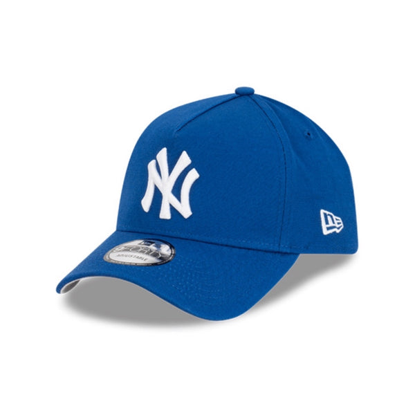 NEW ERA 9FORTY MLB A-FRAME NY YANKEES SEASONAL BLUE ADJUSTABLE CAP 