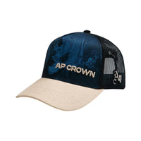 AP CROWN LOST EYE GORRA OBS AZUL Y BEIGE