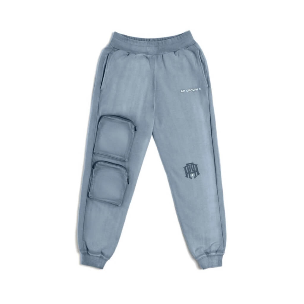 AP CROWN LOST EYE JOGGER CELIUM AZUL