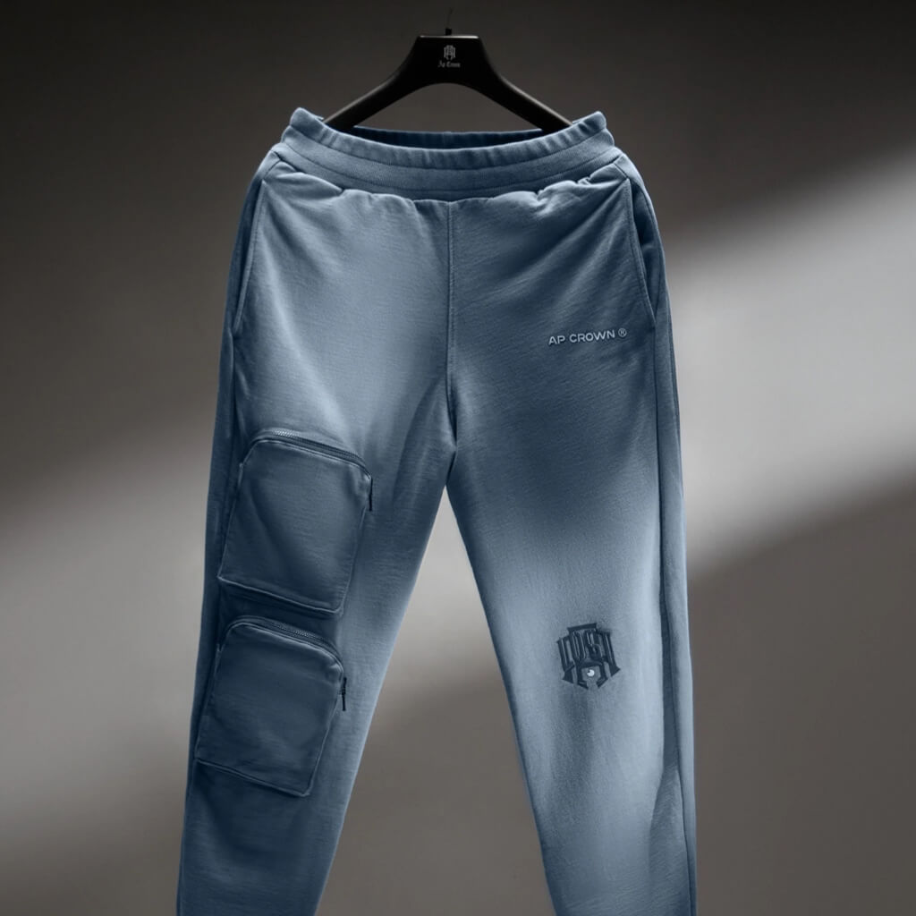 AP CROWN LOST EYE JOGGER CELIUM AZUL