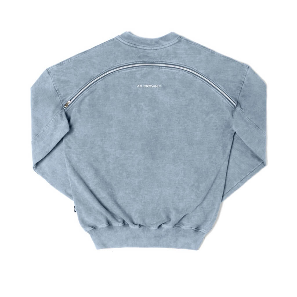 AP CROWN LOST EYE CREWNECK SIXTH AZUL