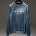 AP CROWN LOST EYE CREWNECK SIXTH AZUL