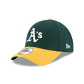 NEW ERA 9FORTY MLB OAKLAND ATHLETICS GORRA MVP AJUSTABLE VERDE Y AMARILLO