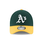 NEW ERA 9FORTY MLB OAKLAND ATHLETICS GORRA MVP AJUSTABLE VERDE Y AMARILLO