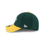 NEW ERA 9FORTY MLB OAKLAND ATHLETICS GORRA MVP AJUSTABLE VERDE Y AMARILLO