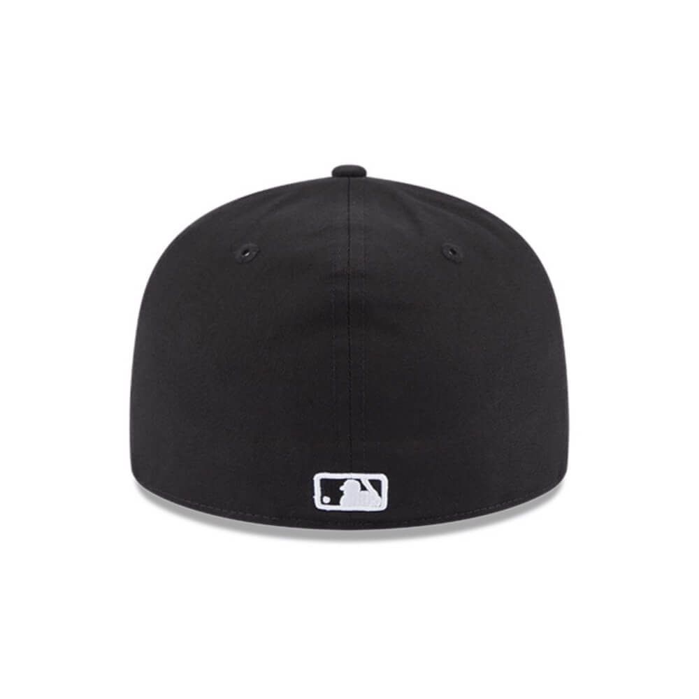 NEW ERA 59FIFTY MLB LA DODGERS GORRA CERRADA NEGRA LOGO BLANCO