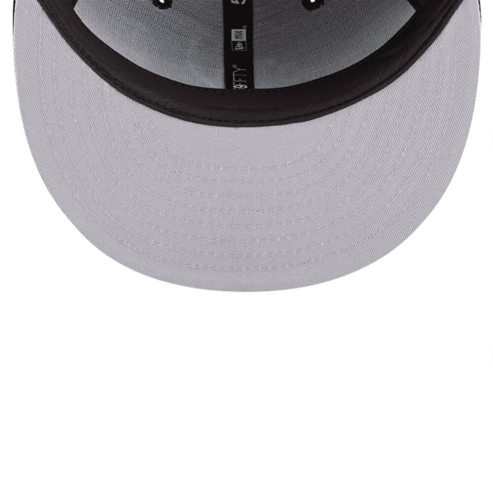 NEW ERA 59FIFTY MLB LA DODGERS GORRA CERRADA NEGRA LOGO BLANCO