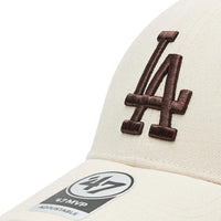 '47 MLB LA DODGERS BROWN LOGO ADJUSTABLE CAP LIGHT BEIGE