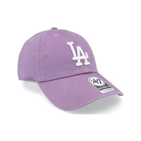 '47 MLB LA DODGERS CLEAN UP DAD HAT PURPLE ADJUSTABLE CAP