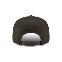 NEW ERA 9FIFTY MLB OAKLAND ATHLETICS BLACK ON BLACK GORRA MVP AJUSTABLE NEGRA