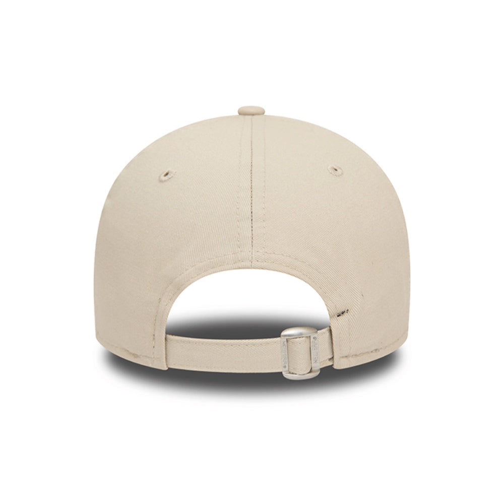 NEW ERA 9FORTY MLB LA DODGERS GORRA BASICA AJUSTABLE BEIGE LOGO METALLIC