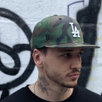 NEW ERA 9FIFTY MLB LA DODGERS GORRA AJUSTABLE VERDE CAMUFLADO