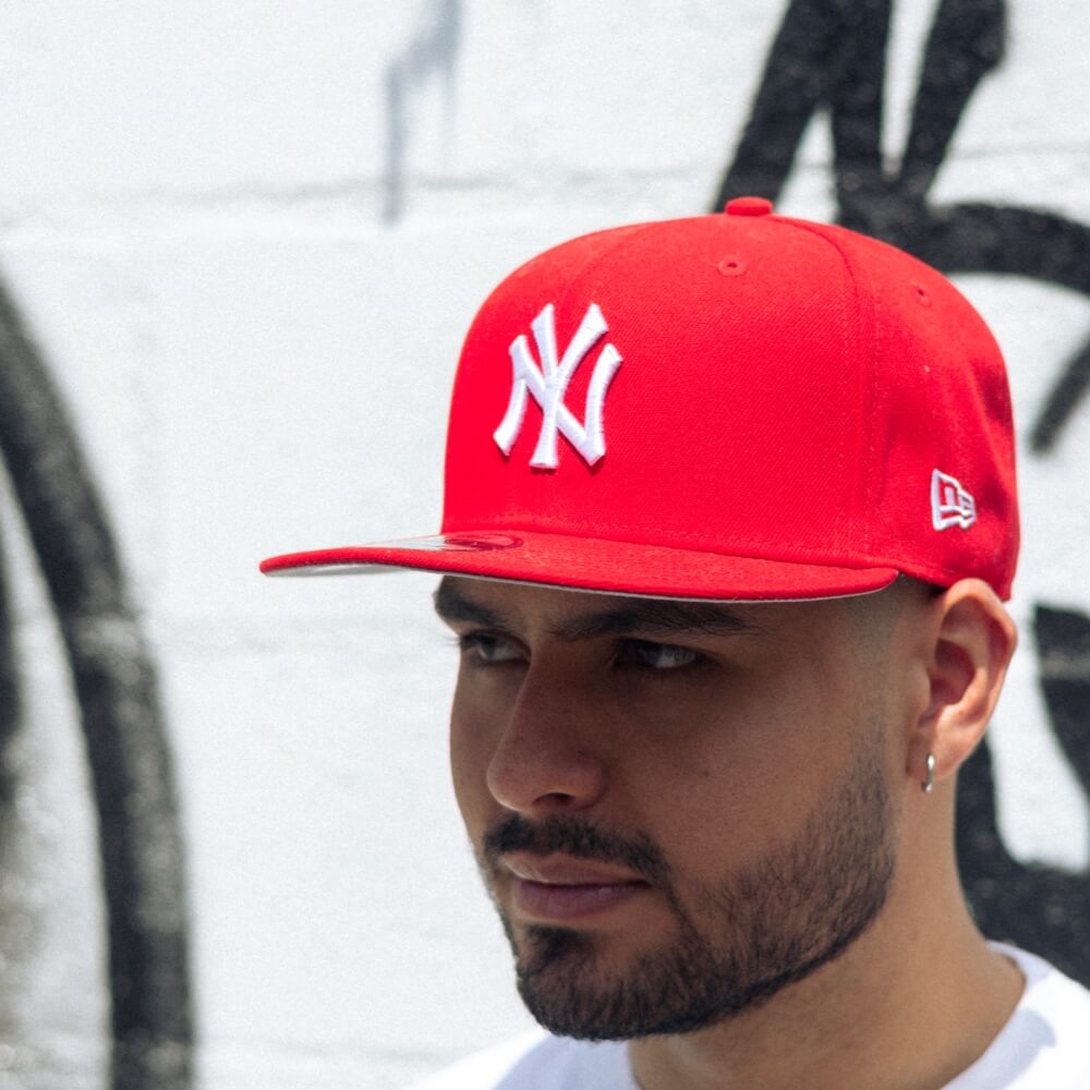 NEW ERA 9FIFTY MLB NY YANKEES GORRA AJUSTABLE ROJA